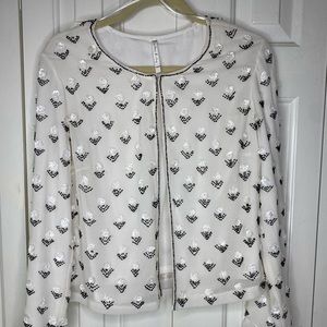 Chanel vibe beaded blazer